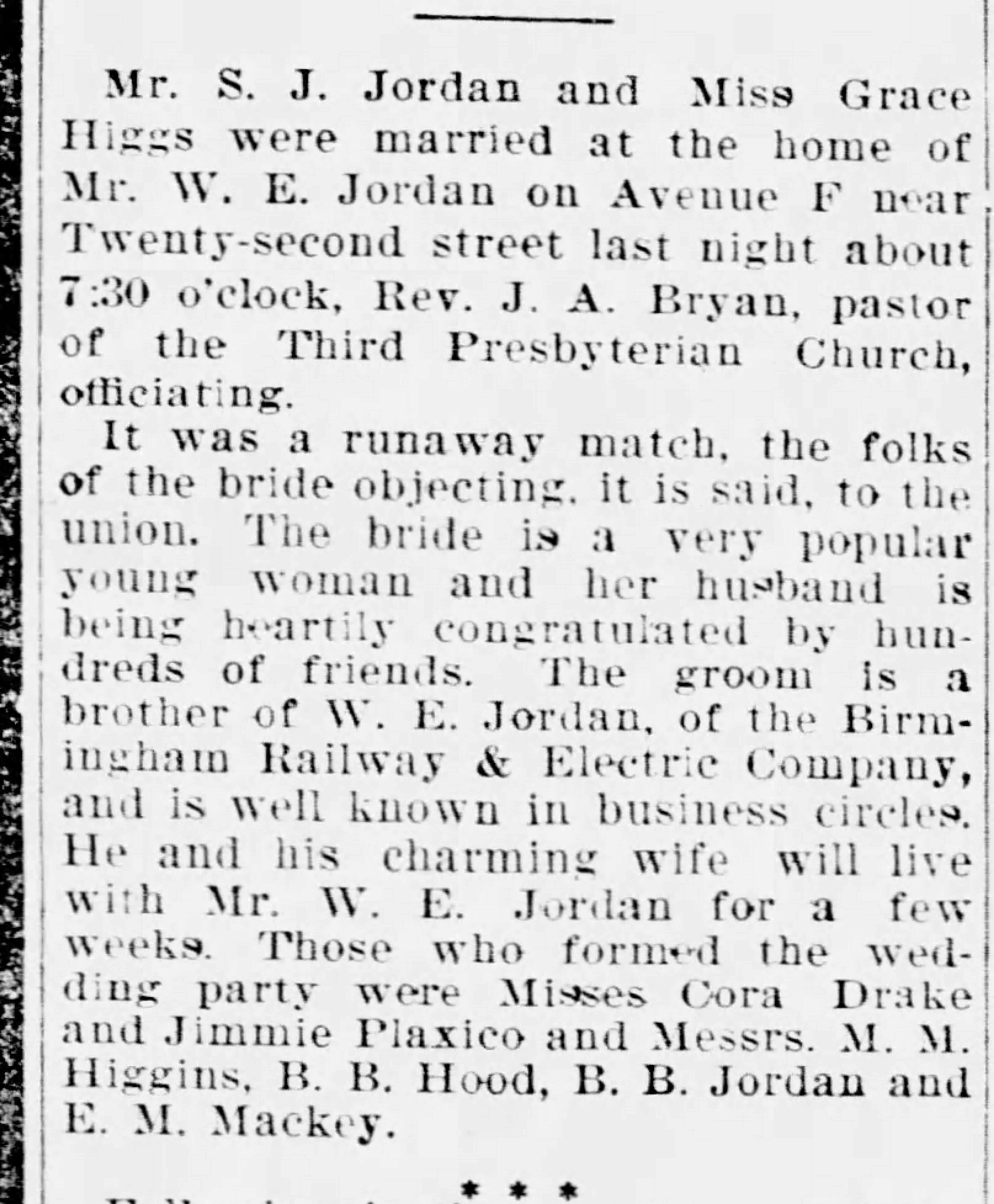 S.J. Jordan-Grace Higgs